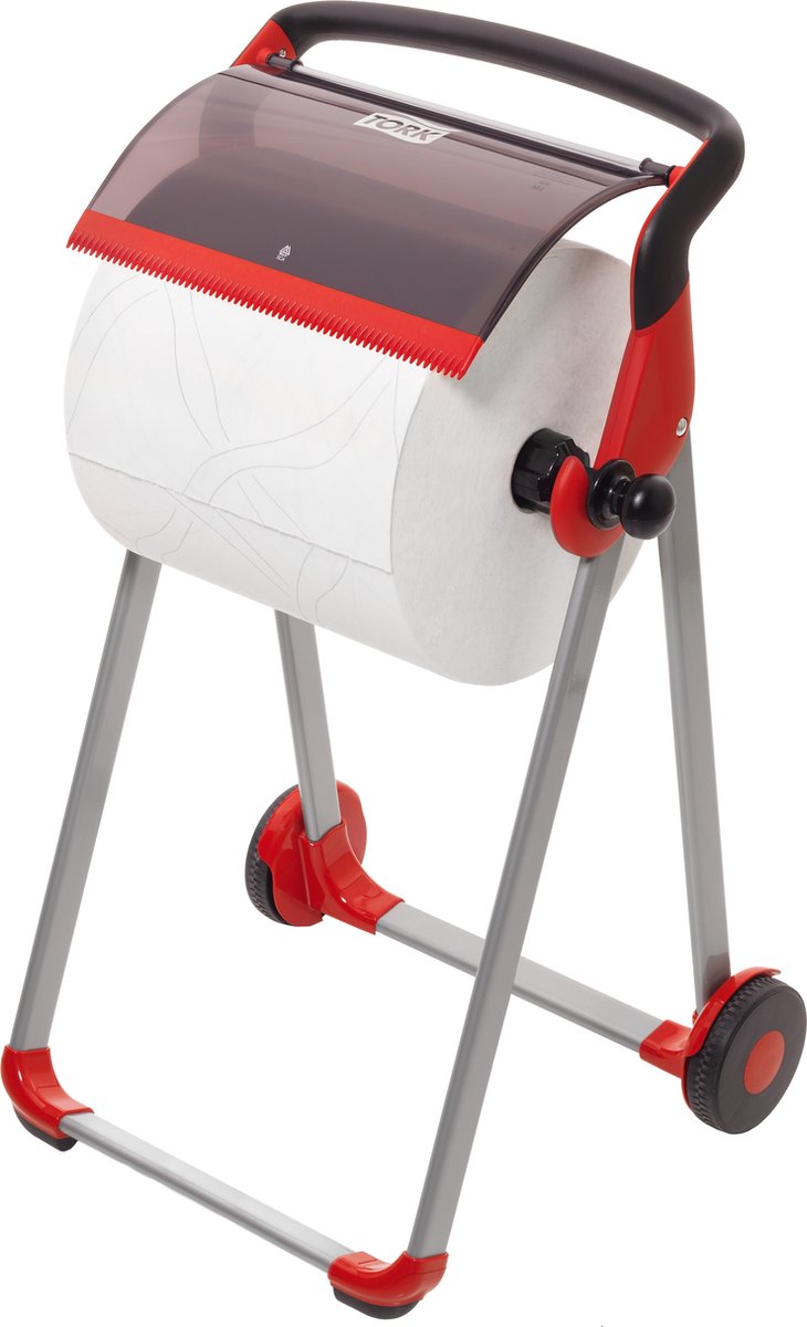 TORK Vloerstandaard 652008 Zwart, Rood