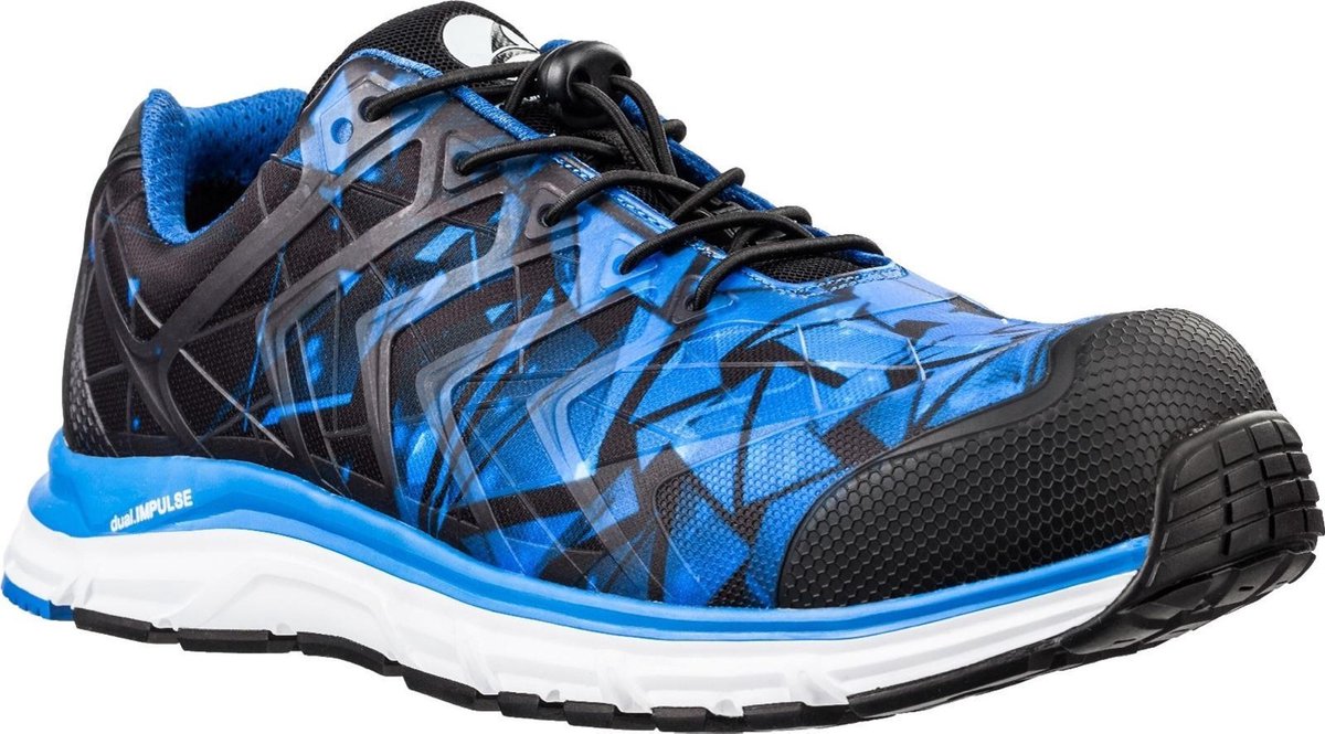 Albatros ENERGY IMPULSE LOW 646620-41 Veiligheidsschoenen ESD S1P Schoenmaat (EU): 41 Zwart, Blauw 1 stuk(s)