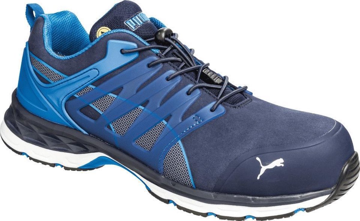 PUMA VELOCITY 2.0 BLUE LOW 643850-43 Veiligheidsschoenen ESD S1P Schoenmaat (EU): 43 Blauw 1 stuk(s)
