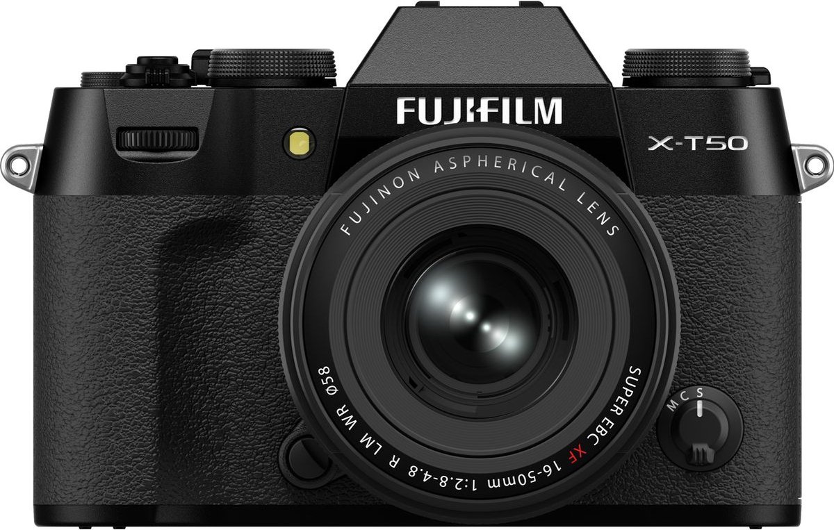 Fujifilm X-T50 + XF 16-50mm - Zwart | Systeemcamera's | Fotografie - Camera’s | 4547410533712