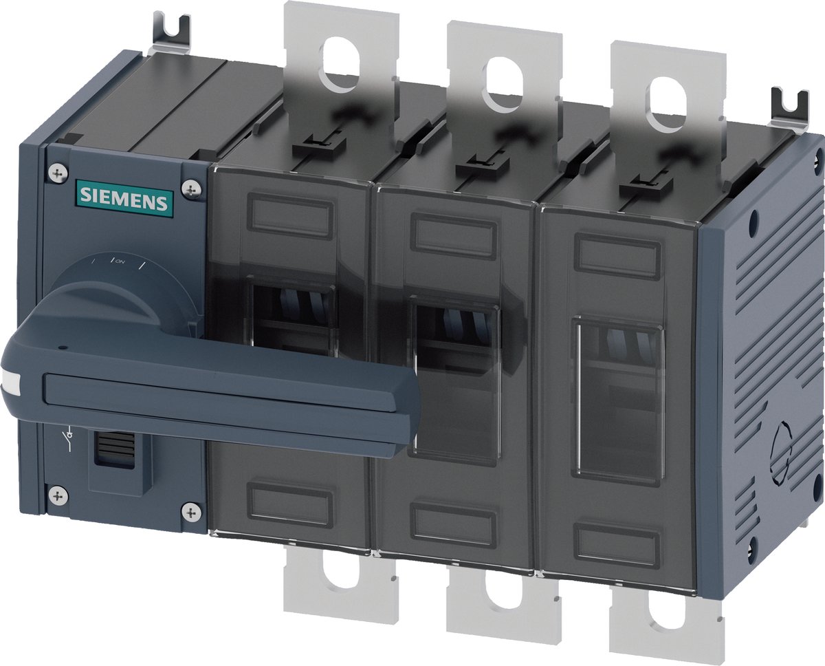 Siemens 3KD38320PE100 Belastbare scheidingsschakelaar 3-polig 250 A 690 V/AC