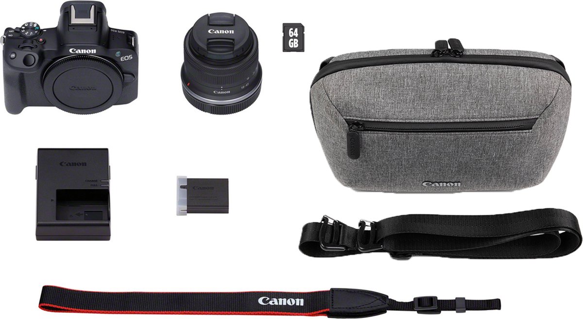 Canon EOS R50 Travel Kit