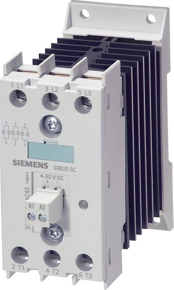 Siemens 3RF2410-1AC45 Halfgeleiderbescherming Schakelend bij overbelasting 3x NO 10 A 1 stuk(s)