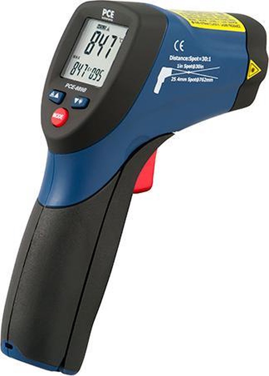 PCE Instruments Infrarood-thermometer Optiek 50:1 -50 - 1370 °C