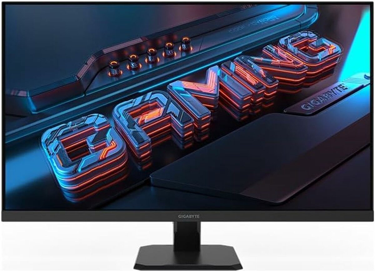 Gigabyte GS32Q Gaming monitor Energielabel F (A - G) 81.3 cm (32 inch) 2560 x 1440 Pixel 16:9 1 ms HDMI, DisplayPort, Hoofdtelefoonaansluiting IPS LCD