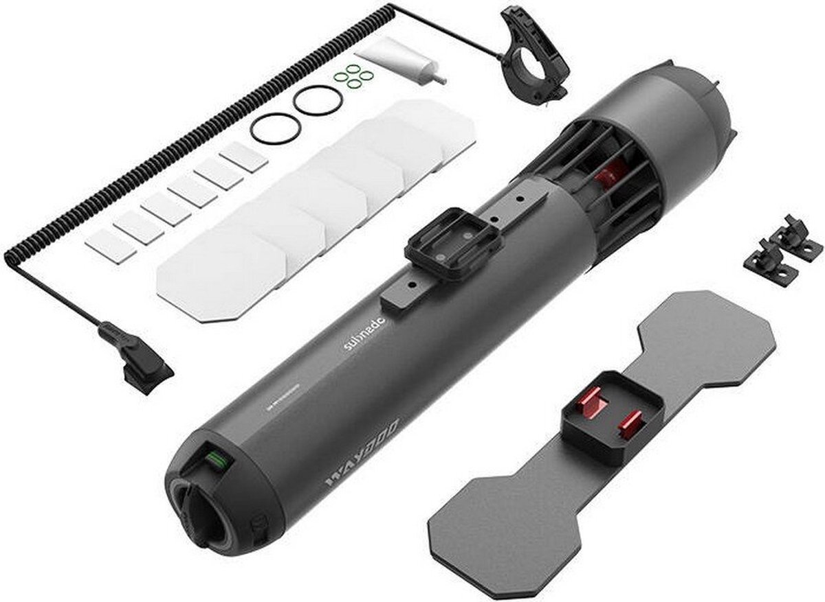 WAYDOO Subnado Sup Kit Seascooter Zwart Li-ion 25.2 V 3900 mAh