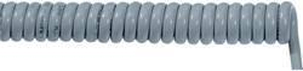 LAPP 70002673 Spiraalkabel ÖLFLEX® SPIRAL 400 P 1000 mm / 3000 mm 18 G 1 mm² Grijs 1 stuk(s)