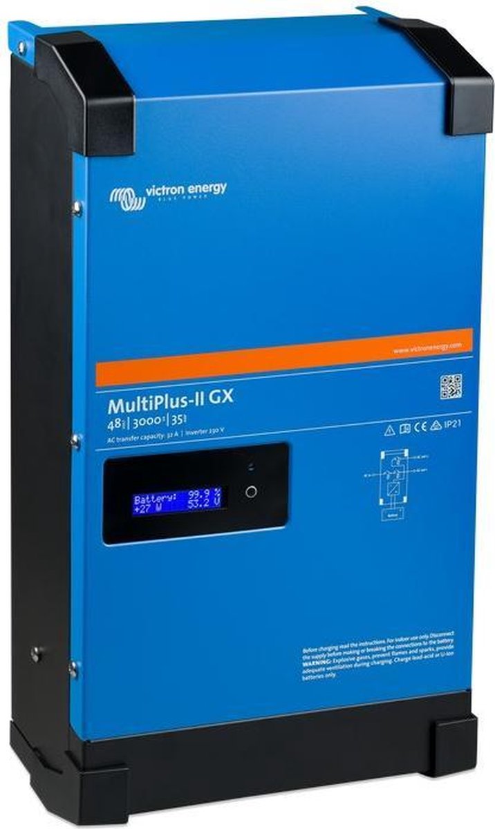 Victron Energy MultiPlus-II 48/5000/70-50 GX Converter 5000 W 48 V/DC - 230 V/AC