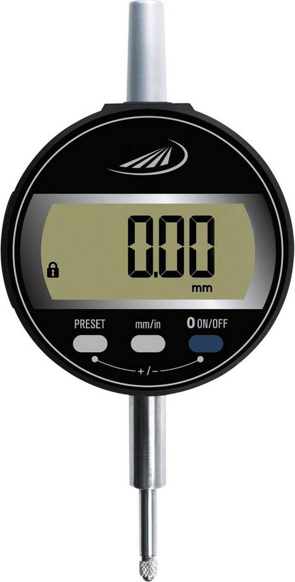 DIGI-MET meetklok Helios Preisser 1722 502 meetbereik 12,5 mm aflezing 0,01 mm meetnauwkeurigheid 0,004 mm