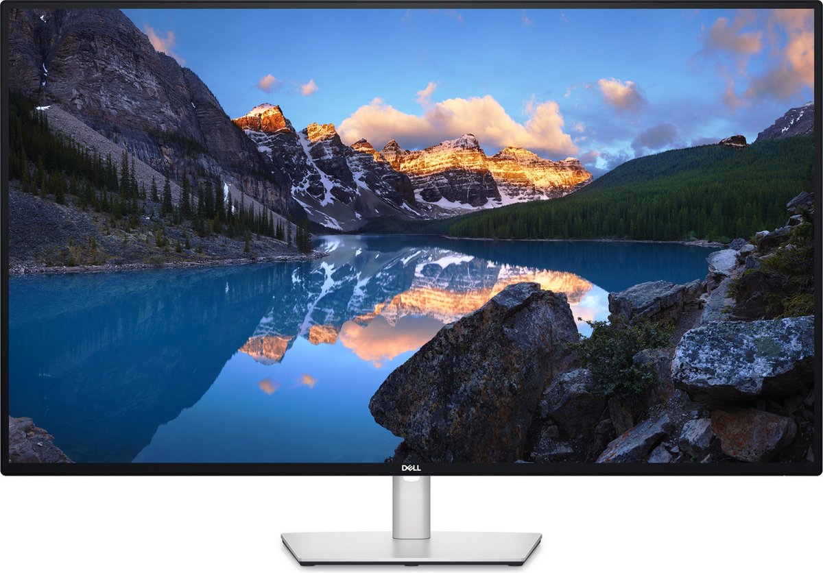 Dell UltraSharp U4323QE LED-monitor Energielabel G (A - G) 108 cm (42.51 inch) 3840 x 2160 Pixel 16:9 5 ms HDMI, DisplayPort, USB-C 3.2, Audio-Line-out, RJ45