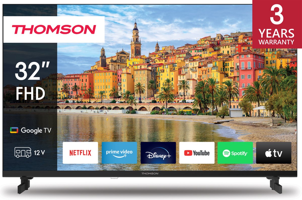 Thomson 32FG2S14C 220/12 Volt Full HD Smart Televisie