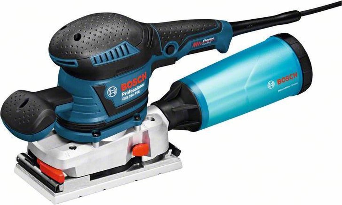 Bosch Professional GSS 230 AVE 0.601.292.802 Vlakschuurmachine 300 W 92 x 182 mm