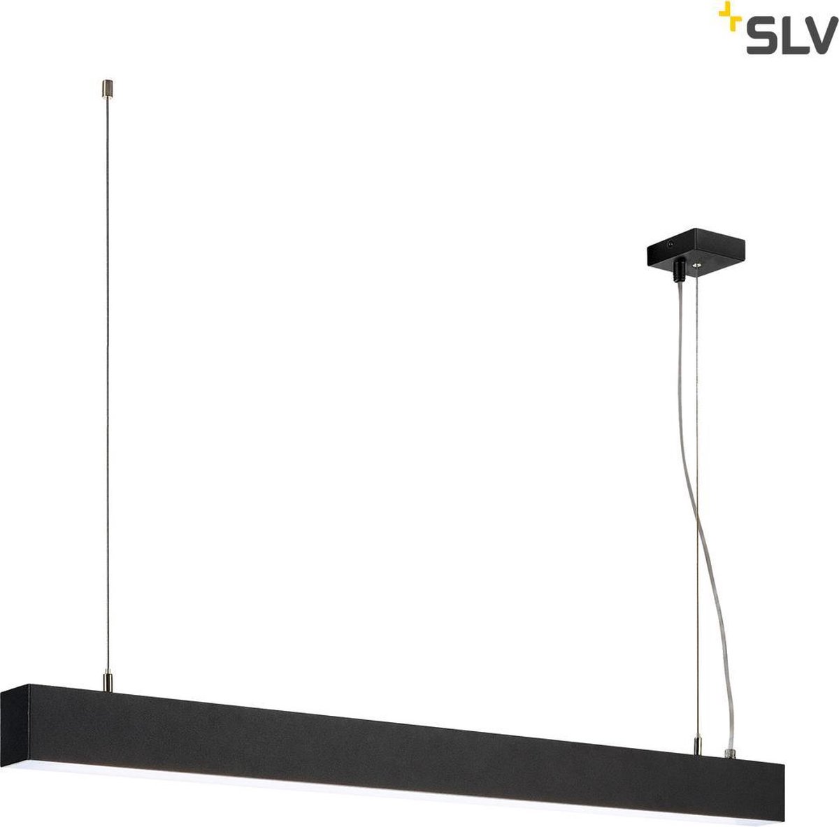 SLV GLENOS 1001403 LED-hanglamp LED vast ingebouwd 46 W Zwart