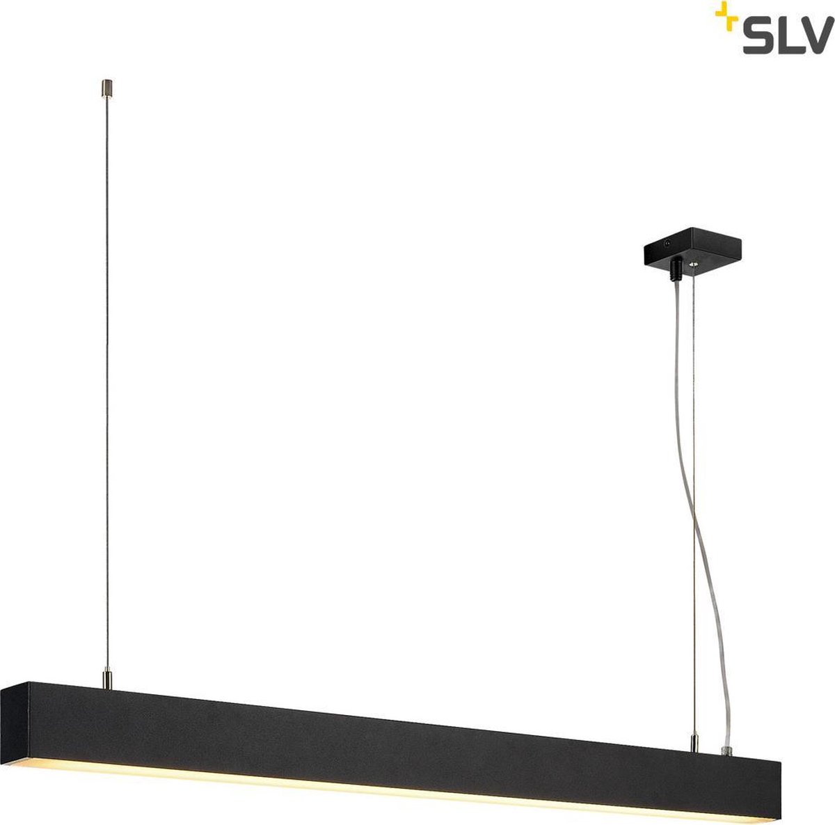 SLV GLENOS 1001400 LED-hanglamp LED vast ingebouwd 46 W Zwart