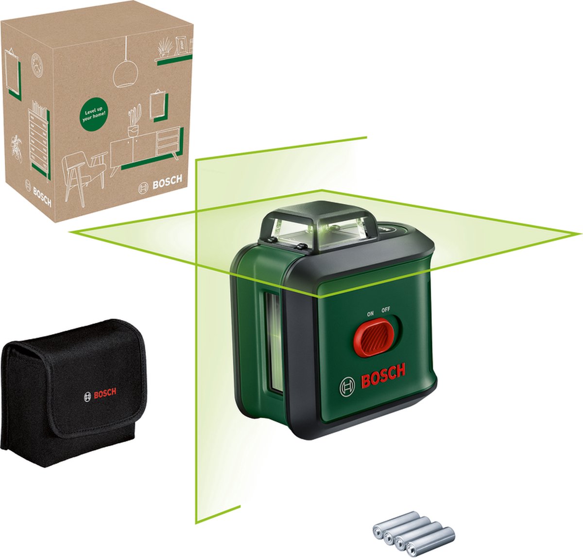 Bosch Home and Garden UniversalLevel 360 Kruislijnlaser Reikwijdte (max.): 12 m