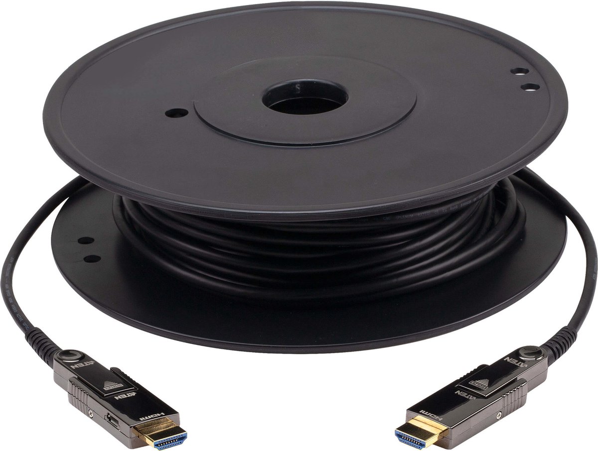 ATEN VE7832A HDMI-kabel HDMI Verlengkabel HDMI-A-stekker 20 m Zwart 4K UHD