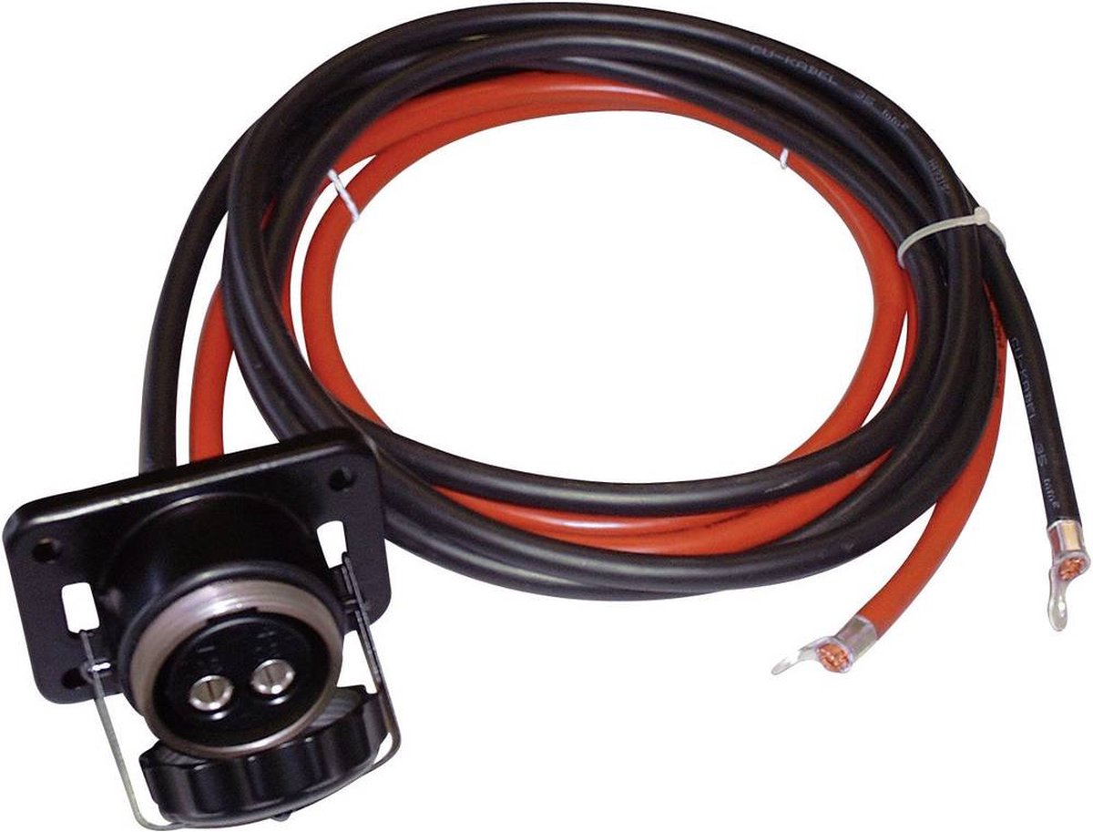 SET® TS 520 Startkabels 35 mm² Koper 2.00 m NATO-stekker, Zonder beveiligingsschakeling