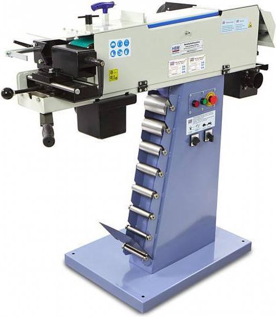 HBM pijpuitslijpmachine 20 - 76 mm (compleet met 7 rollen)
