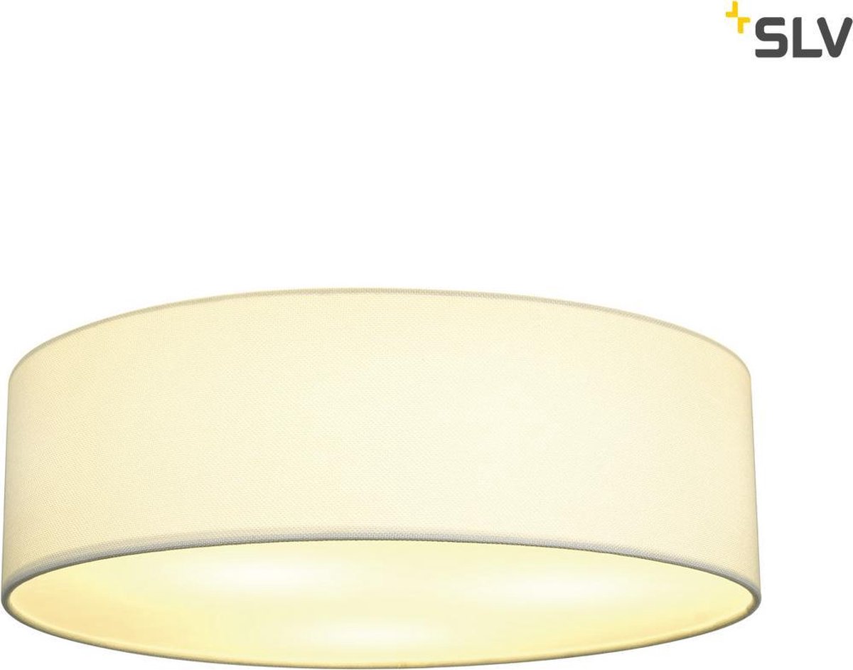 SLV 156051 TENORA Plafondlamp E27 Energielabel: E (A - G) Wit