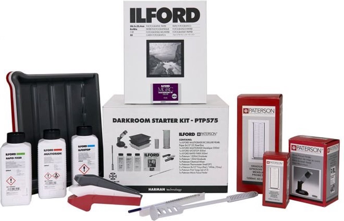 HARMAN Ilford en Paterson Darkroom Starter Kit