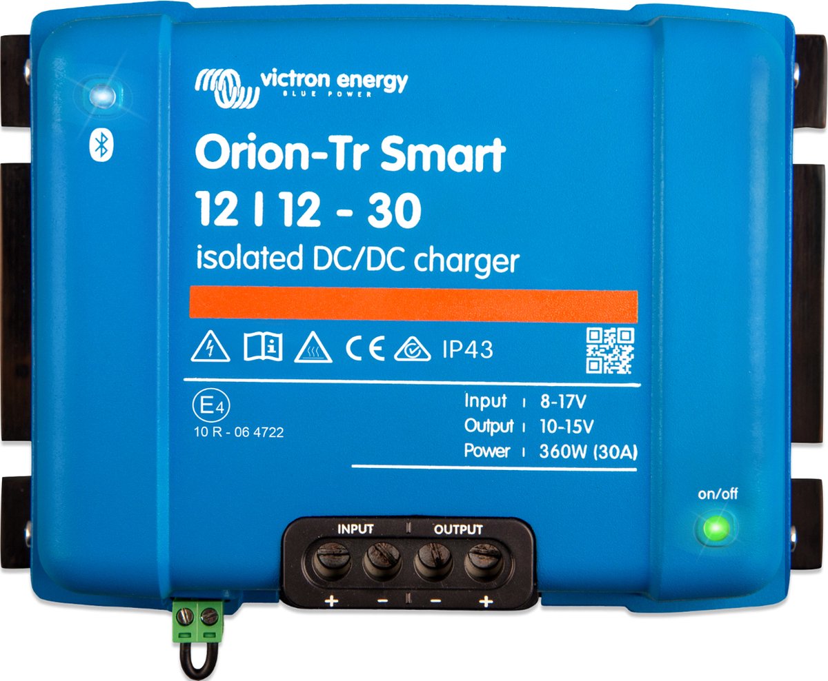 Victron Orion-Tr Smart 12/12-30A gëisoleerde DC-DC charger