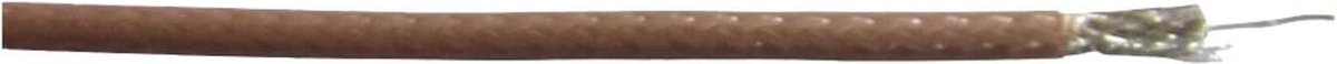 Bedea 10902011 Coaxkabel Buitendiameter: 1.8 mm RG178 Bruin 100 m