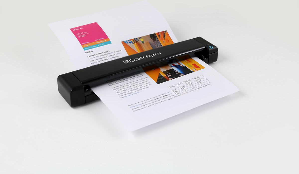 IRIS by Canon IRIScan™ Express 4 Documentscanner A4 300 x 900 dpi USB