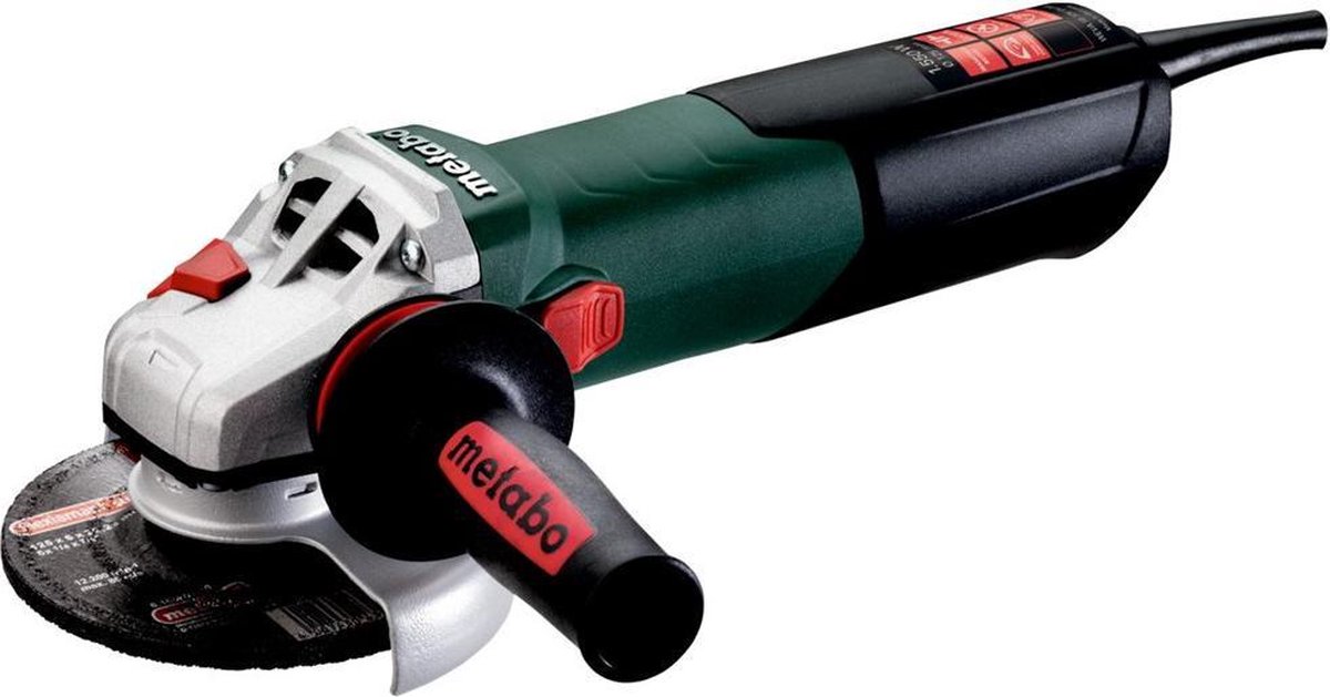 Metabo WEVA 15-125 Quick 600496000 Haakse slijper 1550 W
