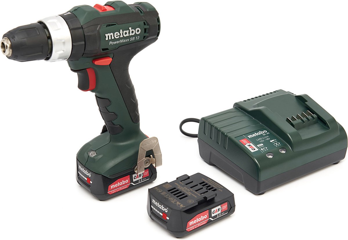 Metabo PowerMaxx SB 12 Accu-klopboor/schroefmachine