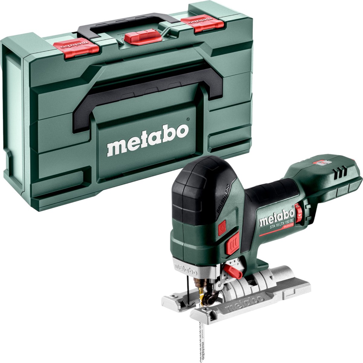 Metabo STA 18 LTX 150 BL 601502840 Accu-decoupeerzaag Zonder accu, Zonder lader 18 V