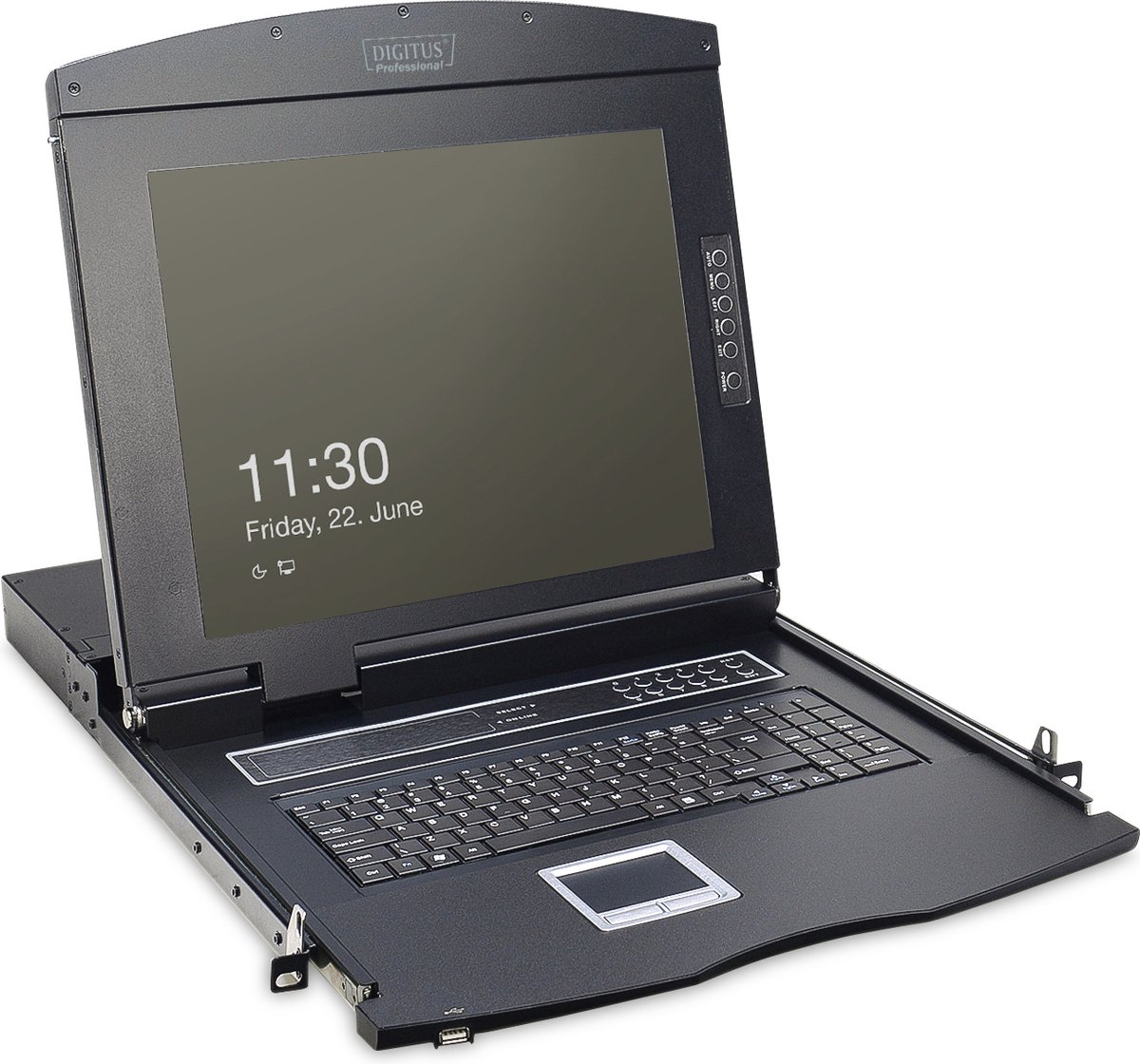 Digitus DS-72210-2US KVM-console VGA 1280 x 1024 Pixel