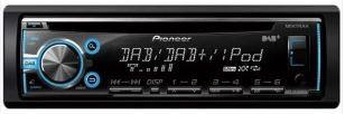 Pioneer DEH-X6800DAB Autoradio enkel DIN DAB+ tuner, Aansluiting voor stuurbediening