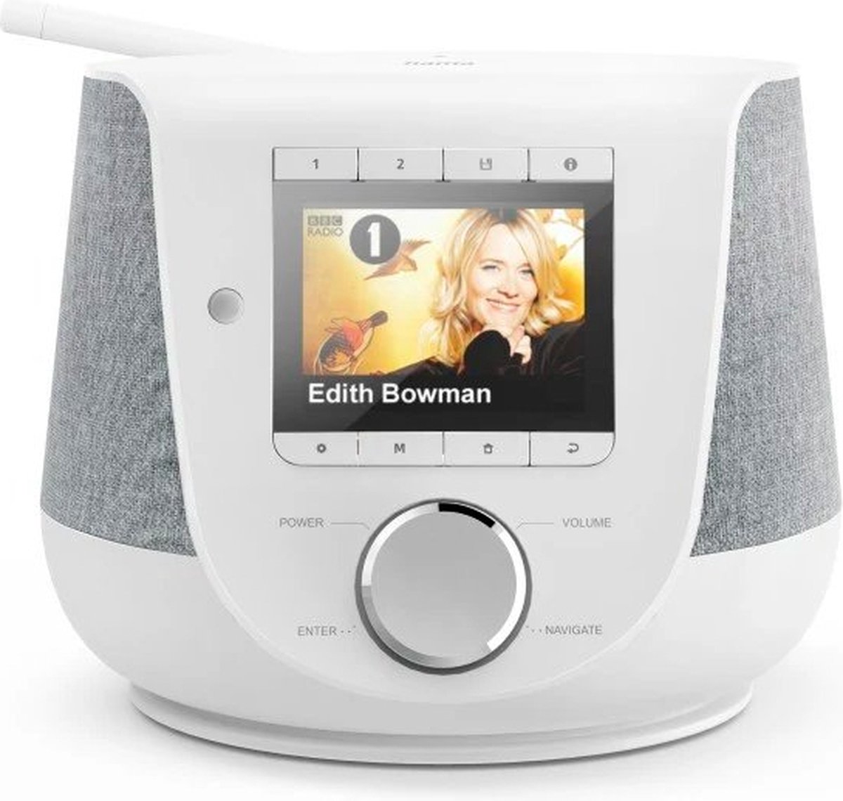 Hama Radio Internet, DAB+, DAB, FM Bluetooth, USB, WiFi, Internetradio Wit
