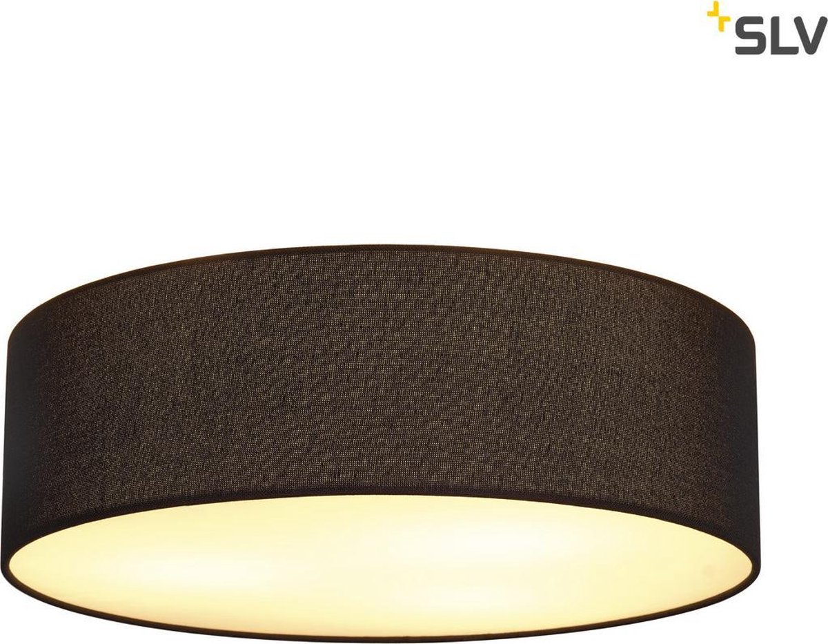SLV 156050 TENORA Plafondlamp E27 23 W Zwart