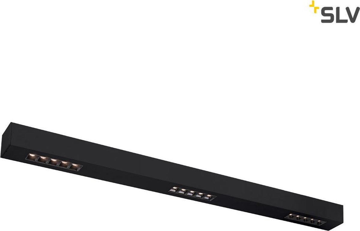 SLV 1000686 Q-LINE ® LED-plafondlamp LED vast ingebouwd 46 W Zwart