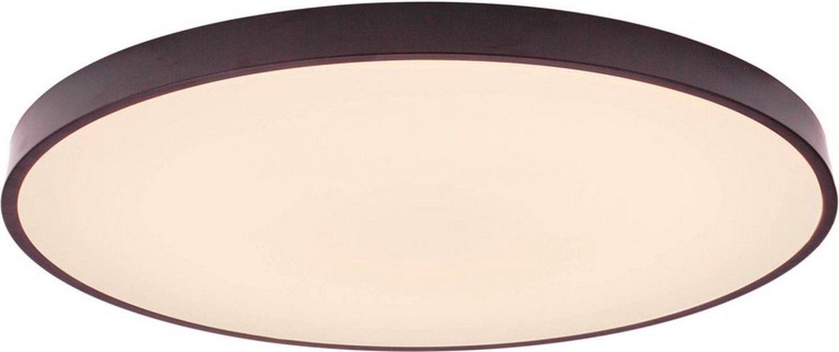 Brilliant HK17795S76 Slimline LED-plafondlamp LED LED vast ingebouwd 80 W Wit, Zwart