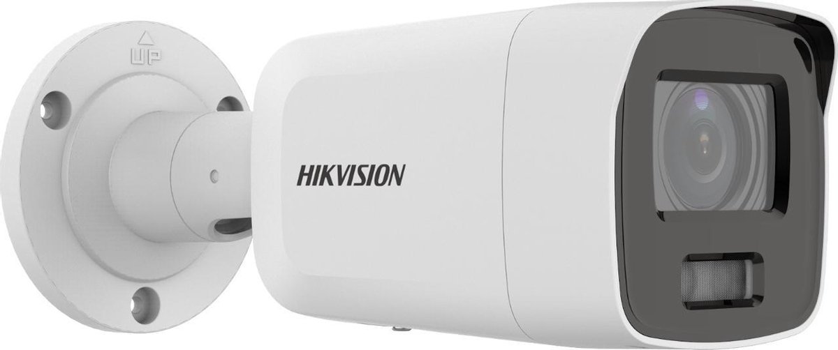 Hikvision DS-2CD2087G2-LU - ColorVu Hybrid - Bullet - 8MP - IP - Wit