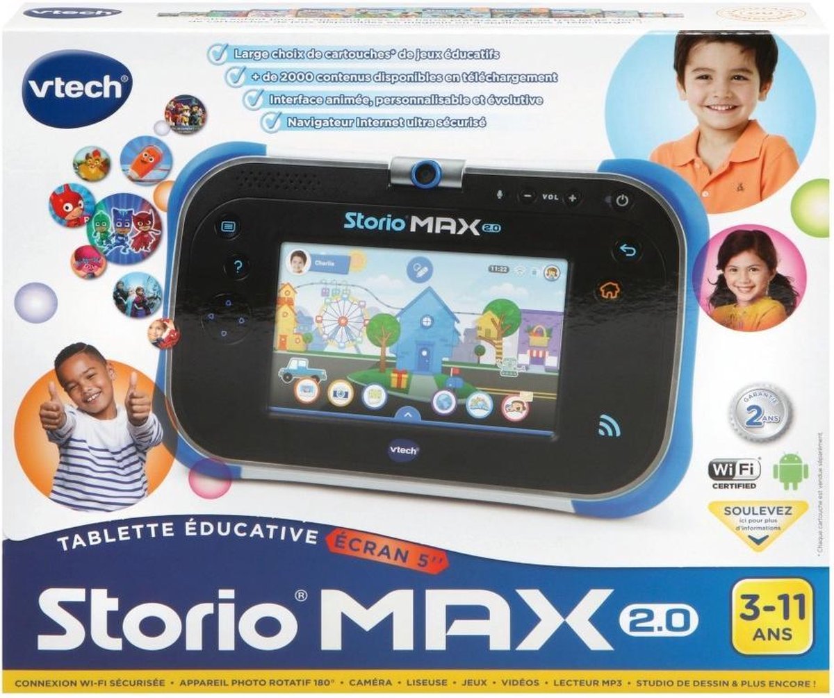 VTech Storio Max 2.0 5''Bleue