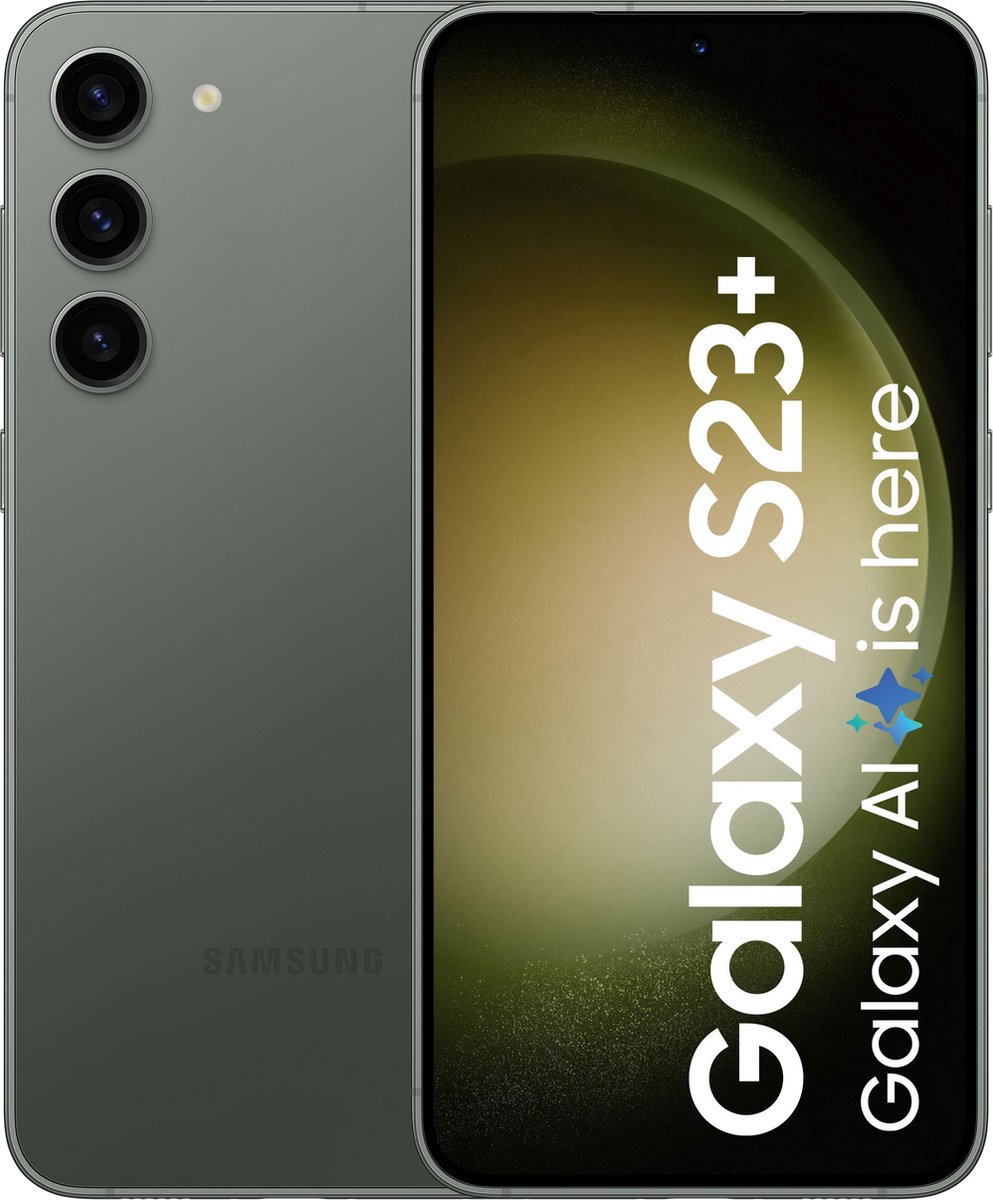 Samsung Galaxy S23+ SM-S916B 16,8 cm (6.6") Dual SIM Android 13 5G USB Type-C 8 GB 512 GB 4700 mAh Groen