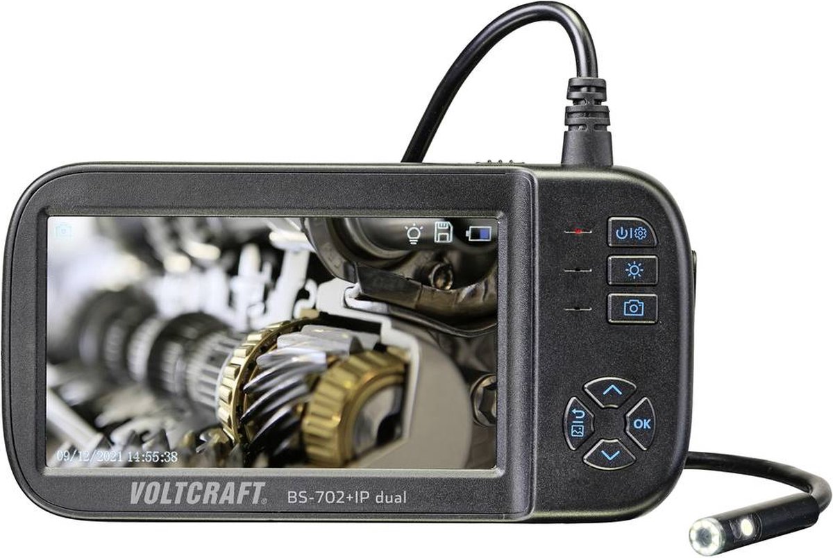 VOLTCRAFT BS-702SE+IP dual Endoscoop Sonde-Ø: 8 mm Sondelengte: 5 m