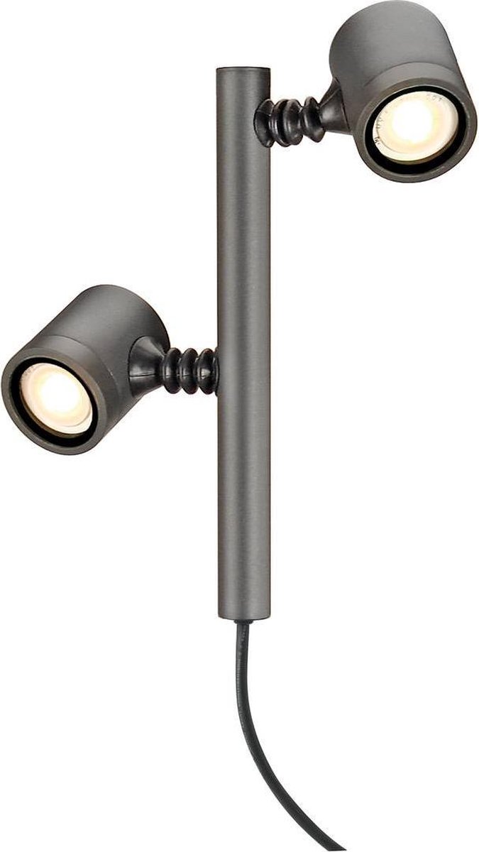 SLV 233185 New Myra 2 Staande buitenlamp LED GU10 9 W Antraciet