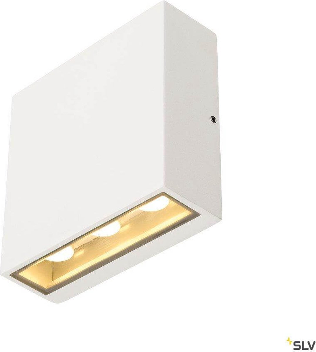 SLV BIG QUAD UP/DOWN 1005125 Wandlamp LED vast ingebouwd 8.2 W Wit