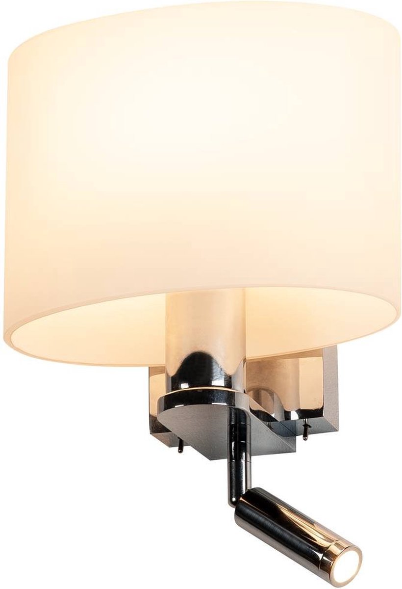 SLV KENKUA SPOT 1002855 LED-wandlamp E27 40 W Chroom