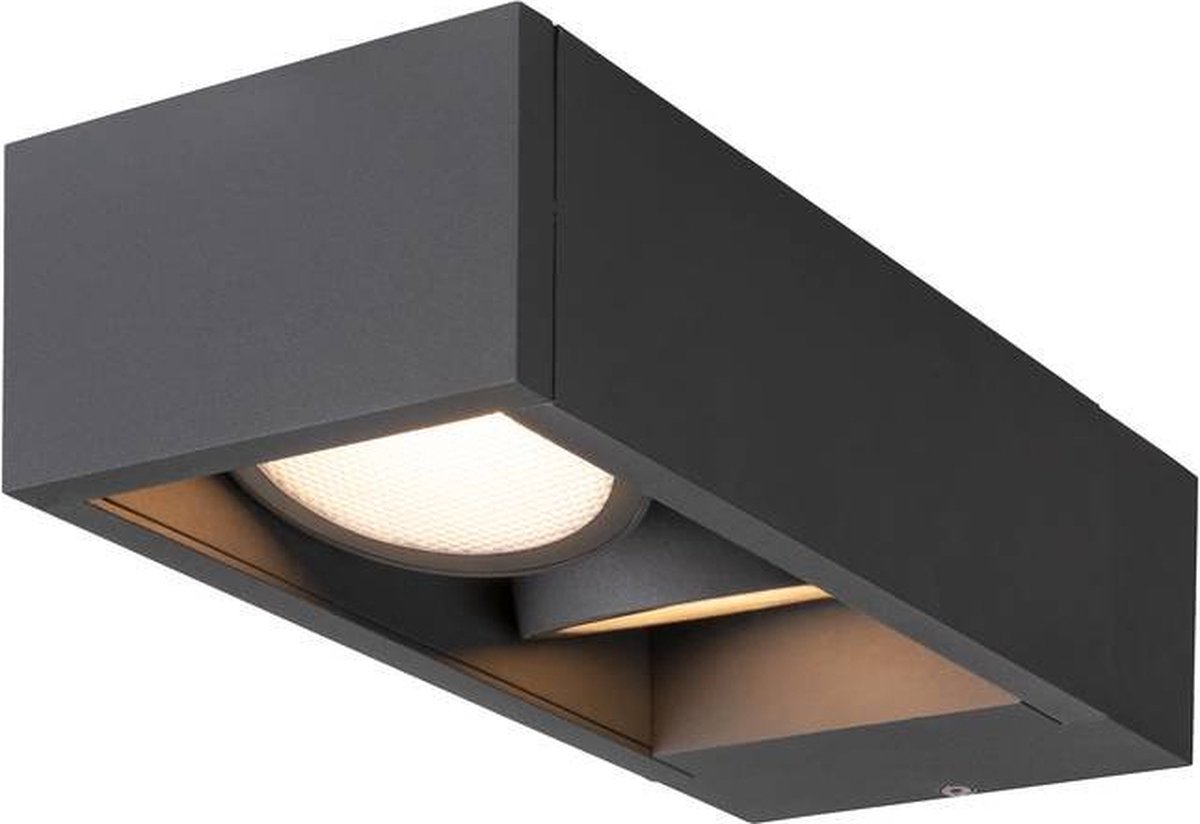 SLV ESKINA FRAME 1004748 LED-buitenlamp (wand) LED vast ingebouwd 27 W Antraciet