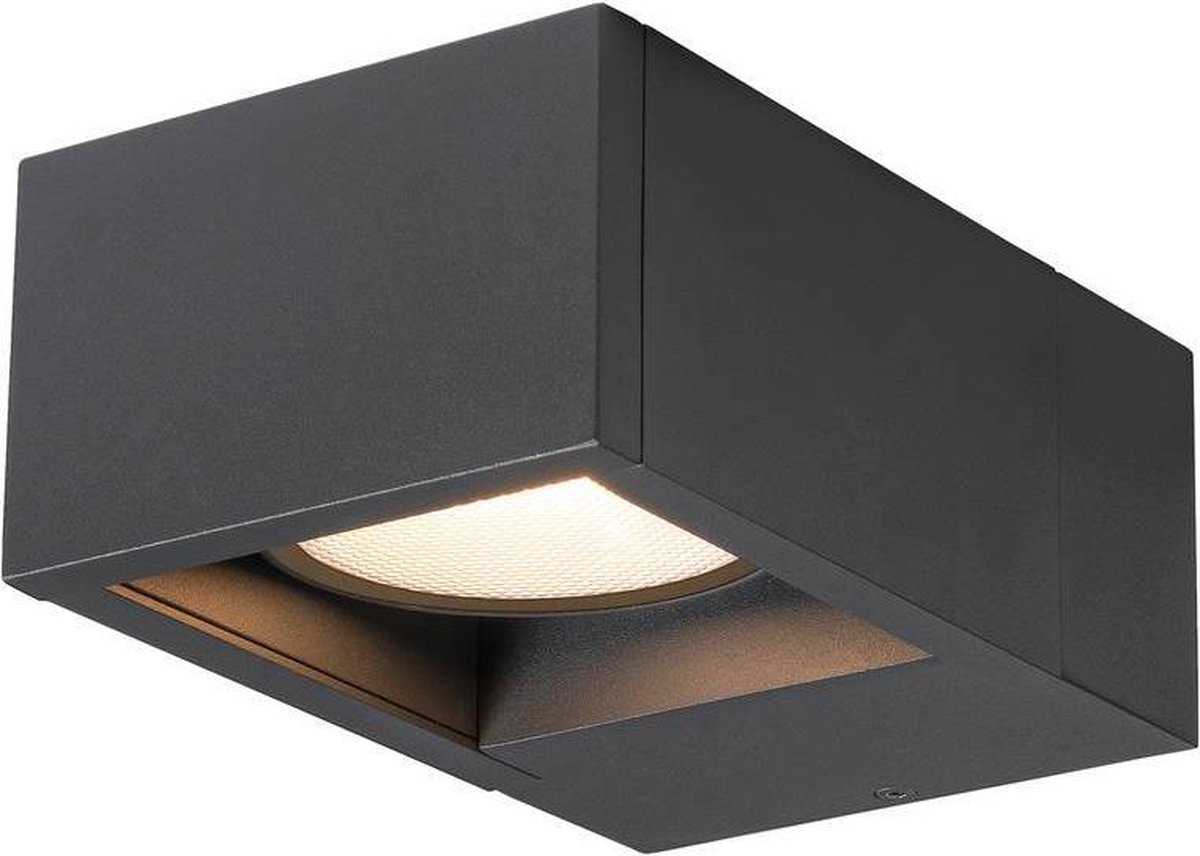 SLV ESKINA FRAME 1004747 LED-buitenlamp (wand) LED vast ingebouwd 15 W Antraciet