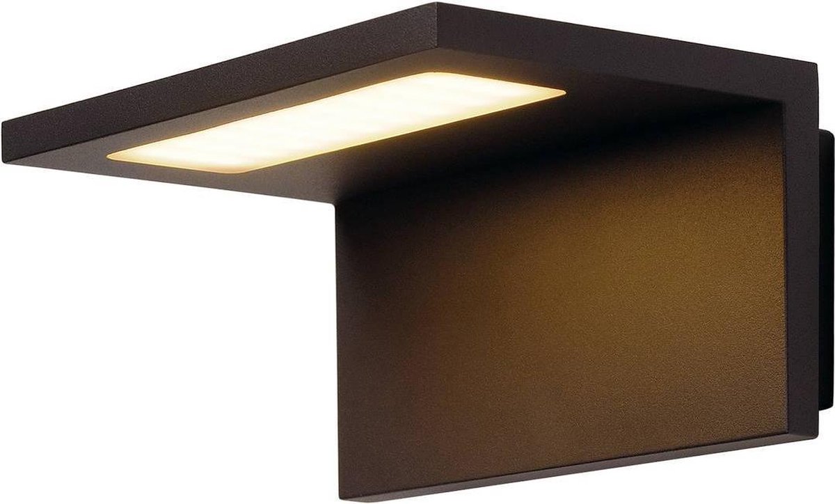 SLV ANGOLUX 231355 LED-buitenlamp (wand) LED vast ingebouwd 6.8 W Antraciet