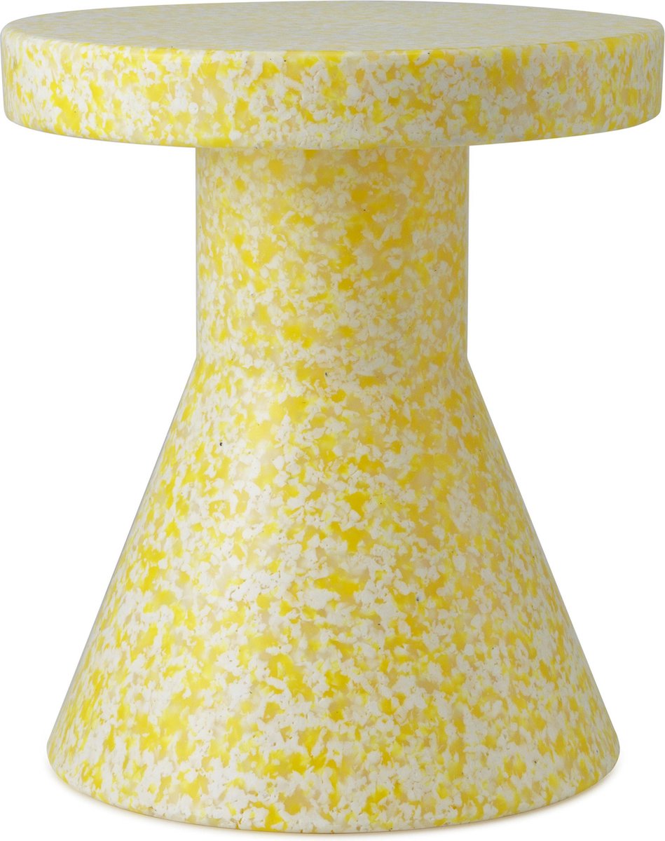 Normann Copenhagen Bit Stool Cone Bijzettafel Geel