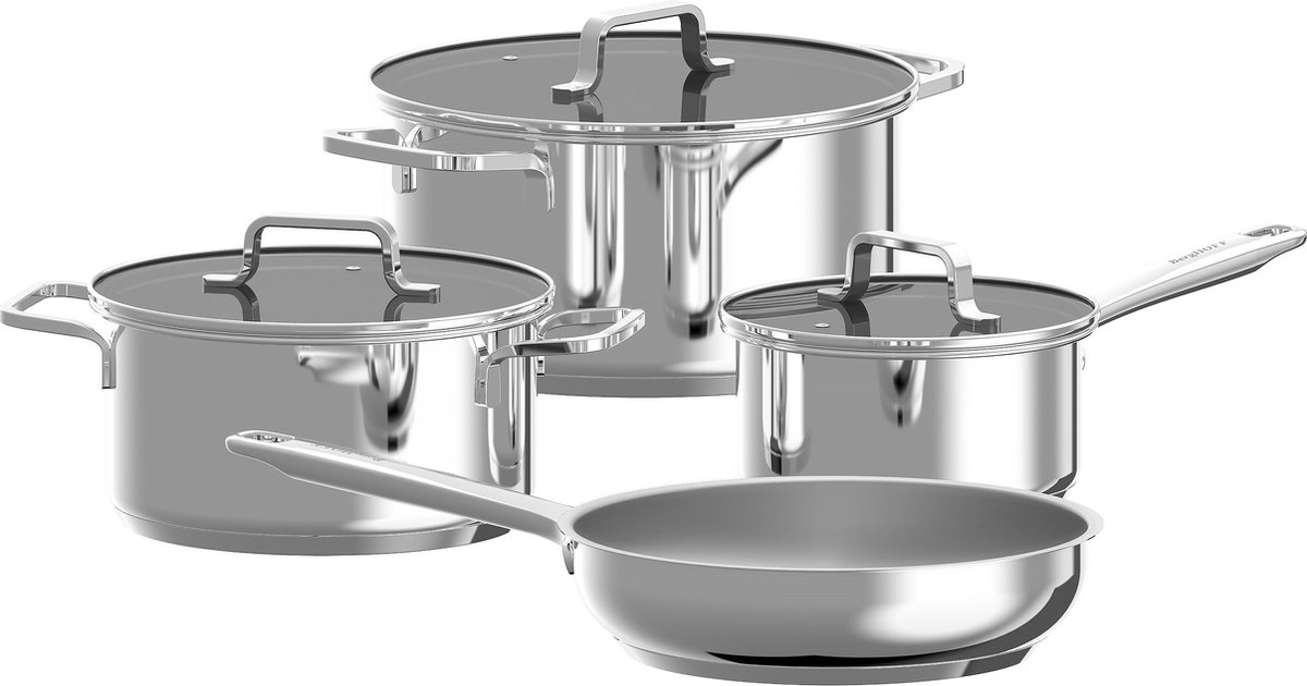 BergHOFF 7-Delig Kookpottenset 1315085 | Potten&Pannen | Keuken&Koken - Keukengerei | 5413821379166