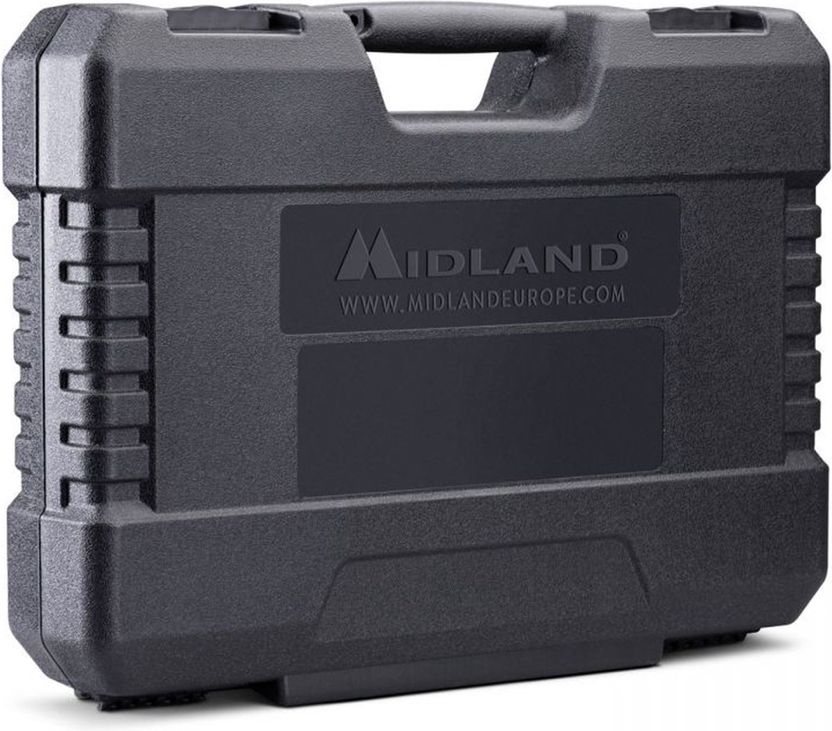 Midland G7 Pro 2er Kofferset, PMR446 Doppelstandlader, MA24-L Headsets C1090.18 PMR-portofoon Set van 2 stuks