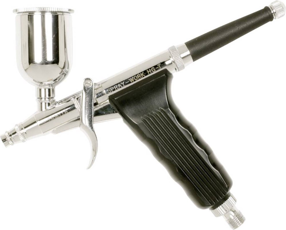 Tamiya HG Wide Trigger Single action Airbrush pistool Mondstuk-Ø 0.5 mm